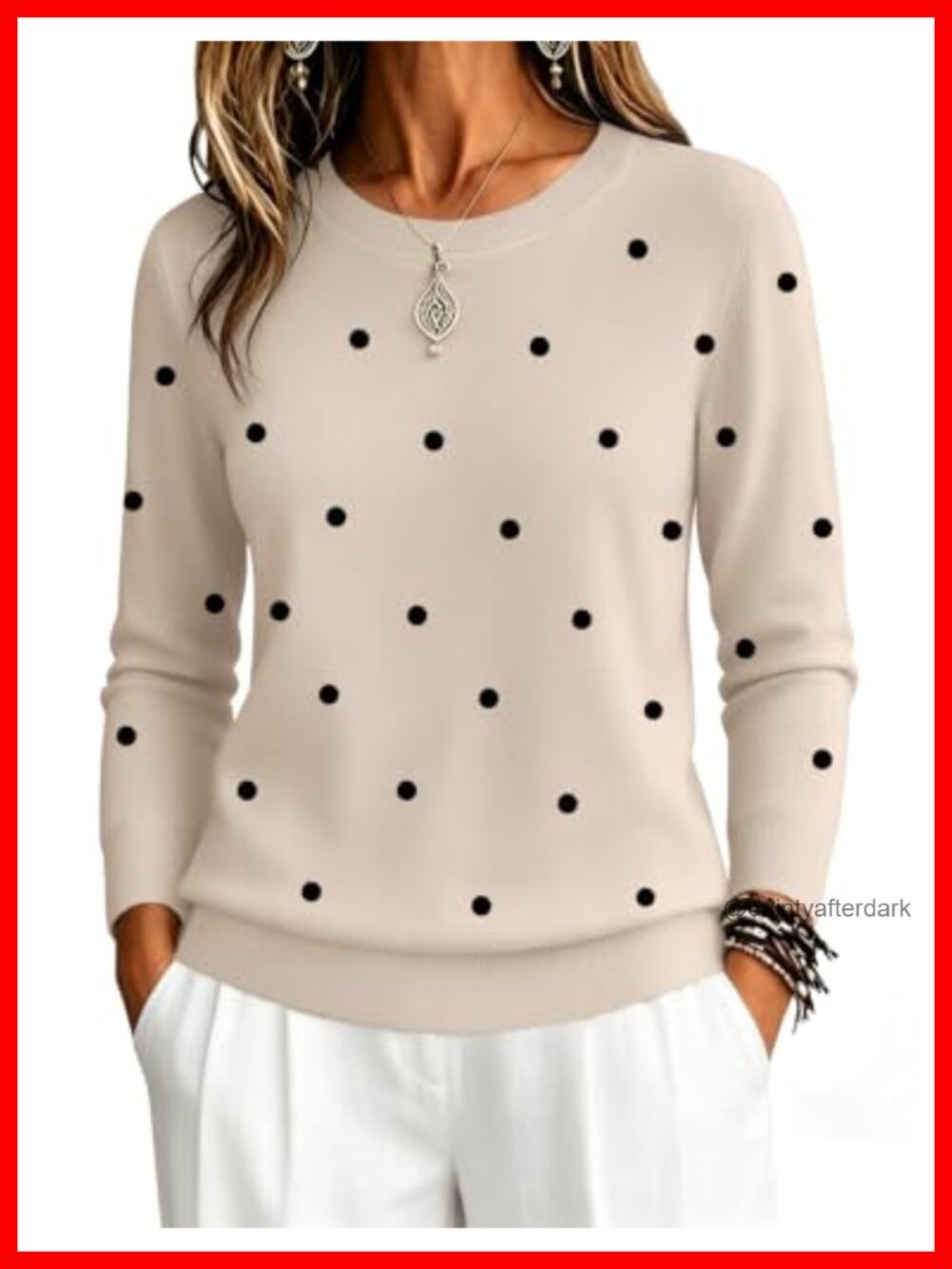 Zeagoo Womens 100% Viscose Crewneck Long Sleeve Pullover Sweater